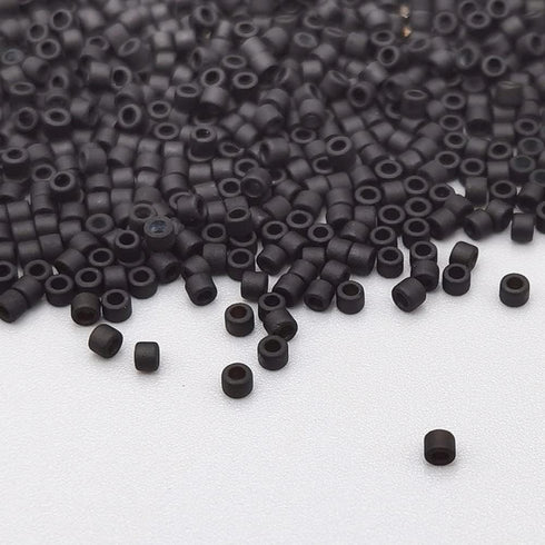 INSPIRELLE Uniform 120 Gram 12/0 (2mm) Cylinder Glass Seed Beads for Craft Jewelry Making, 24 Matte Opaque Dyed Colors...