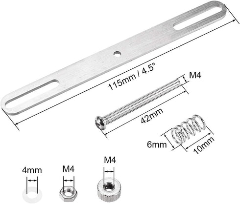 uxcell Stainless Steel Water Cooling Waterblock Buckles Layering with Screws for AMD CPU 1 Set...
