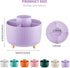 CenYouful Makeup Brush Holder Organizer,5 Slot 360° Rotating Make up Brushes Cup, Makeup Organizer Countertop for Cosmetics, Nail Polish, Art Supp...