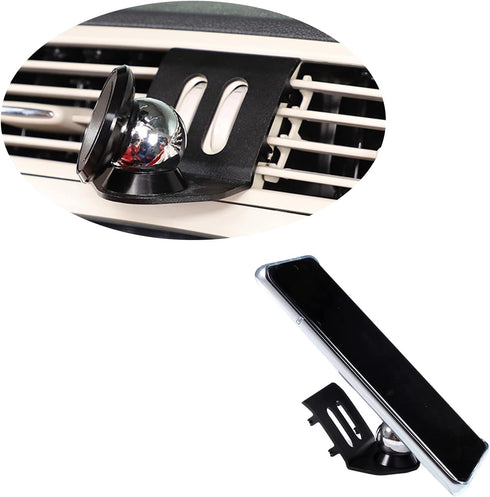 Car Phone Mount Fit for Fiat 500 2010 2011 2012 2013 2014 2015,Phone Mount for Car Vent,Dashboard Hands Free Car Phone Holder Mount,Retractable St...
