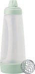 Whiskware Pancake Batter Bottle with BlenderBall Wire Whisk, Pancake Batter Dispenser Bottle for Baking Pancakes, Cupcakes, Muffins, Crepes, and M...