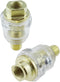 2PCS 1/4 Inch NPT Automatic Mini Lubricator Air Compression Oil Lubricator Suitable for Pneumatic Tool Lubrication...