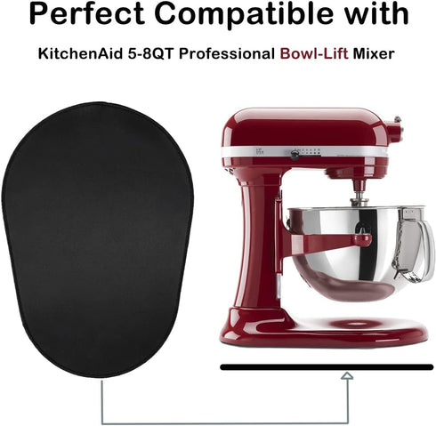 Mixer Sliding Mats for Kitchen aid Stand Mixer With 2 Grey Mixer Accessories,Kitchen Appliance Slide Mats Pads Compatible with Kitchen aid 5-8QT B...