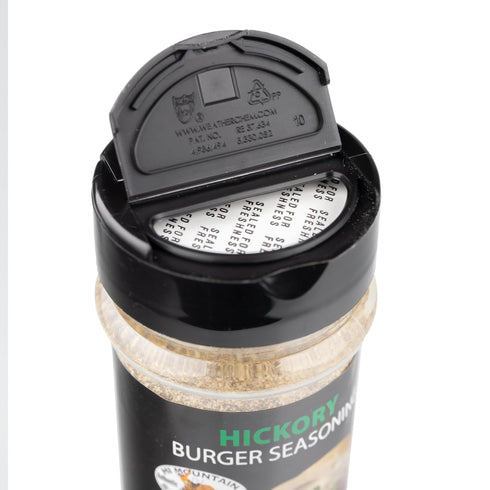 Hi Mountain | Gourmet Burger Seasoning | HICKORY BLEND | Rich, Natural Flavor of Smoked Hickory Enhanced with Salt & Garlic | Ideal Hamburger Seas...