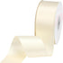 VATIN Double Face Cream Satin Ribbon 1-1/2" Continuous 25 Yards,Cream Polyester Fabric Ribbon use for Bows Bouquet, Gift Wrapping, Floral Arrangem...