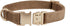 Soft Dog Collar with Metal Buckle Adjustable Durable Comfort Cotton Corduroy Collars for Large Medium Small Dogs Velvet Dog Collars, Coffee...