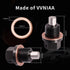 M14 x 1.5 Magnetic Oil Drain Plug made from T6 Aircraft Aluminum with 5PCS Washer Gaskets...