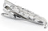 HONEY BEAR Mens Silver Leaf Tie Clip Bar for Normal Size Tie Wedding Gift 4.5cm...