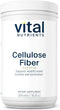 Vital Nutrients Cellulose Fiber | 375g Cellulose Insoluble Fiber Powder | Fiber Supplement Powder Supports Healthy Bowel Function & Healthy Weight...