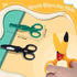 Kids Scissors, Sopito 3PCS 4.7" Toddler Scissors Children Safety Scissors for Kid Ages 2-4, Blunt Tip Preschool Training Art Craft Scissors...