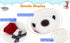 9.8'' Teddy Bear with Rose, Soft Plush Bear Doll Stuffed Animal Toys Valentines Day Decor Gifts for Her/Girlfriend Lover Mom Kids (White)...