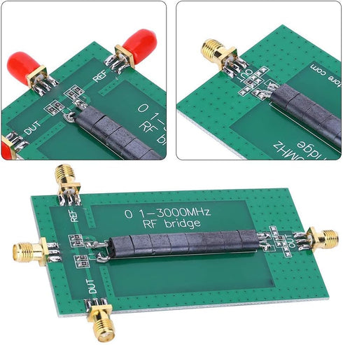 Bridge Board RF Module, Electrical Components for Measurement and Other Operations in The Through Mode Filter and The Reflection Mode Antenna...