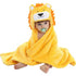 Vauwmsr Baby Hooded Blanket Ultra Soft Warm Newborn Infant Swaddle Wrap Bath Shower Towel, 25.6" x 39.4", Yellow...