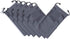 AKOAK Microfiber Waterproof Drawstring Pouch,Soft Storage Bag for Cell Phones Power Bank and More,Grey,Pack of 6...