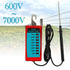 allsun Electric Fence Voltage Tester Fault Finder Farming Equipment Portable Testing Tool Neon Lights Max 600V-7000 V...