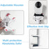 TakTark Universal Baby Camera Mount, Flexible Baby Camera Holder, Baby Monitor Shelf, Baby Camera Stand for Crib Nursery,1080P Indoor Alert Compat...