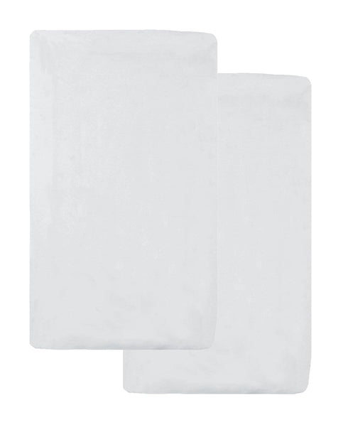 American Baby Company 2 Pack 100% Natural Cotton Fitted Cradle/Bassinet Sheets 36" x 18" - Soft, Breathable & Hypoallergenic Bed Sheets, White, Ne...
