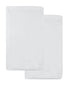 American Baby Company 15" x 33" Fitted Bassinet Sheet, 100% Natural Cotton Jersey Knit, White, Soft Breathable, for Boys and Girls, Pack of 2...