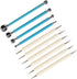 10Pcs Dotting Tools, Ball End Dot Art Tools for Rock Painting, Pottery Clay Modeling Embossing Art Mandala...
