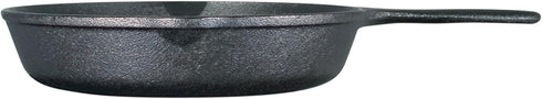 Lodge 9 Inch Cast Iron Pre-Seasoned Skillet – Signature Teardrop Handle - Use in the Oven, on the Stove, on the Grill, or Over a Campfire, Black...