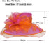 VECRY Women Church Derby Hats Tea Party Bridal Dress Wedding Hat...