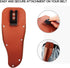 Garden Pruner Sheath, Pruner Tool Holster, Premium PU Leather Holster Protective Case Cover Scabbard for Gardening Pruning Shears Scissor - Brown...