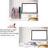 Lemical Desktop Expanding File Holder 13 Rainbow Pockets Portable File Folder A4 File Organizer Self Standing Accordion Document Storage Box High ...