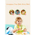 Training Chopsticks, Cute Animal Shape Easy to Use Learning Chopsticks for Kids With attachable for Right or Left Handed Child Adults Beginners (4...