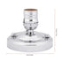 E26/E27 Ceiling/Wall Light Base Holder, Converter Adapter Light Pendant Bulb Lamp Screw Socket for Home Improvement(Silver)...