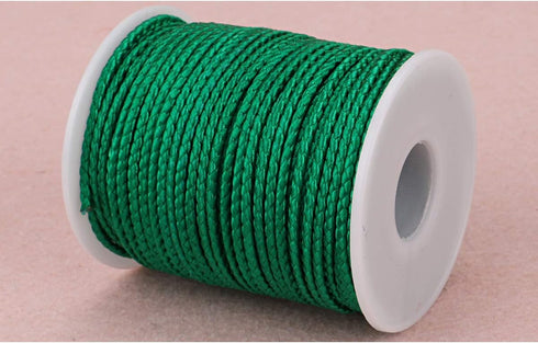 Nylon Twine String Cord Thread for Beading Bracelets Jewelry Making DIY Crafts (2mm-95feet, Green)...