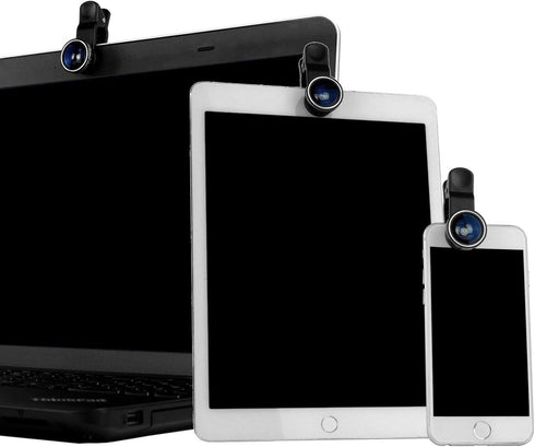 CAMKIX Bluetooth Camera Shutter Remote Control for Smartphones and 5 in 1 Universal Lens KIT - Create Amazing Photos and Selfies (5IN1 Universal L...