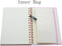 Spiral Notebook with Bandage and Inner Pockets, A5 PU Hardcover 8mm Ruled 70 Sheets/140 Pages Journals for Study and Office (Pink)...