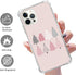 Pink Christmas Tree Case Compatible with iPhone 12 Pro Max, Cute Christmas Holiday Case for iPhone 12 Pro Max, Cute TPU Bumper Protective Phone Ca...