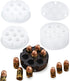 Bullet Dice and Dice Box Resin Molds Silicone Set of 7 Epoxy Resin Molds Dice Silicone Molds for Epoxy Resin for Role Playing Games Table Board Ga...
