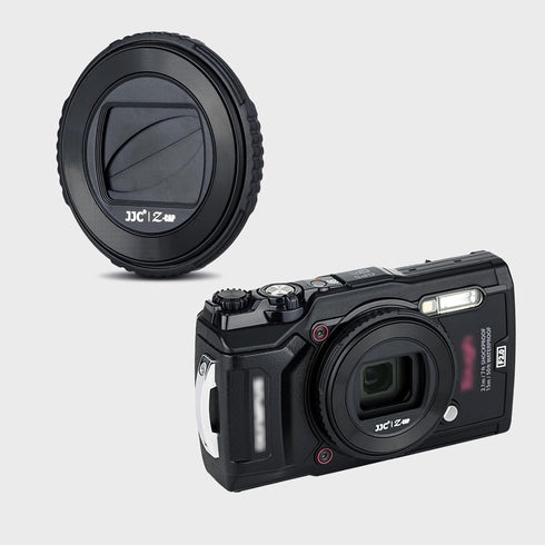 Lens Protector Cover for Olympus TG-7 TG-6 TG-5 TG-4 TG-3 TG-2 and TG-1 Camera, Rotating Lens Cap, Replaces Olympus LB-T01 Lens Barrier...