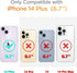 Cute Highland Cow and Cub Phone Case Compatible with iPhone 14 Plus?Cute Animals Pattern Silicone Shockproof TPU Bumper Protective Cover Case for ...