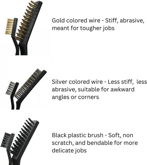 6 Pack Metal Wire Cleaning Brushes...