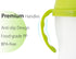 Baby Bottle Handles for Comotomo 5 Ounce & 8 Ounce Silicone Baby Bottles, Compatible Comotomo Bottle Holder for Baby, Pack of 2, Green...