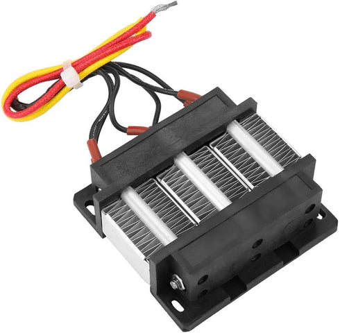 Ceramic Air Heater, PTC Air Heater 48V 200W Ceramic Element Heater Insulated PTC Ceramic Air Heater Ptc Heating Element for Small Instruments, Sma...