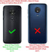 Compatible with T-Mobile REVVLRY, Moto G7 Play, G7 Optimo XT1952/DL - Hybrid Phone Case w/Ring Stand - RS4 Navyblue...