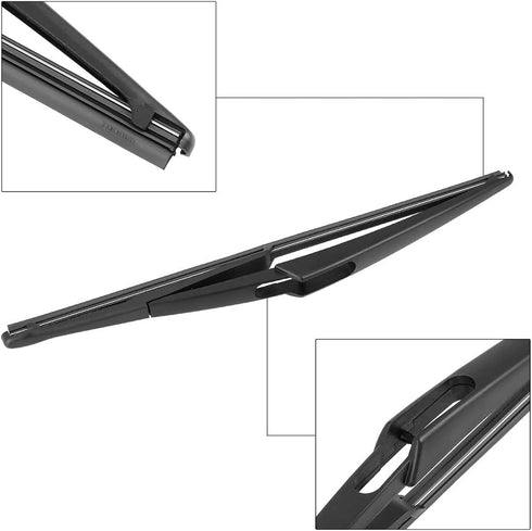 X AUTOHAUX Rear Windshield Wiper Blade Arm Set 305mm 12 Inch for Mercedes-Benz X166 GL Class GLS Class 2012-2017 a 164 820 08 44...