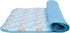 SEIS Dog Ice Pad Ice Silk Cats Kennel Mat Pet Cooling Pad Summer Cool Bamboo Mat Breathable Pad (Blue, S...