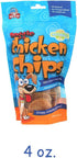 All Natural Chicken Chips- Dog Treats (Small- 4 oz. bag)...