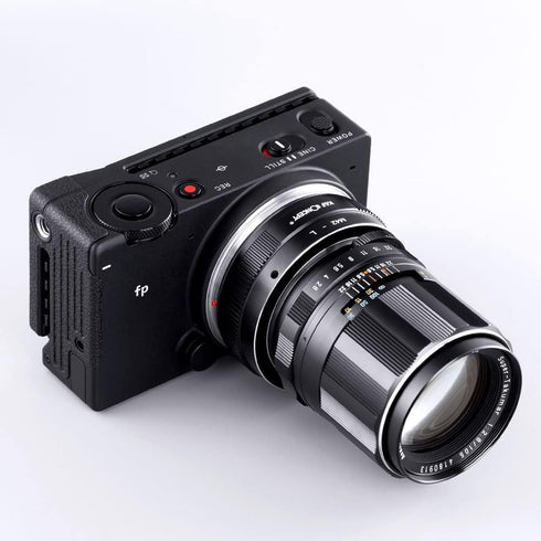 K&F Concept Lens Mount Adapter M42-L Manual Focus Compatible with M42 Lens to L Mount Camera Body...