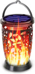 Solar Lanterns Outdoor Waterproof,Flickering Flames Outdoor Solar Lights,Hanging Lanterns Decoration Lighting for Table, Garden, Patio, Tree, Yard...