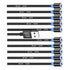 Magnetic Charging Cable 10pcs,Just Short USB Cables No Magnetic Charging Tips,[0.6~0.8ft/20~25cm,2.4 A Max) i Style Nylon Braid Cord,Compatibility...