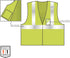 Ergodyne GloWear 8216BA ANSI High Visibility Breakaway Reflective Safety Vest with ID Badge Holder, Lime, Small/Medium...