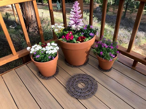 3-in-1 (6",9", & 12") Decorative Potted Plant Stand...