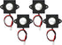 4PCS Single Cavity Mini Speaker 3W 8Ohm Full-Range Cavity Advertising Machine Speaker with JST-PH2.0mm 2 pin Interface...
