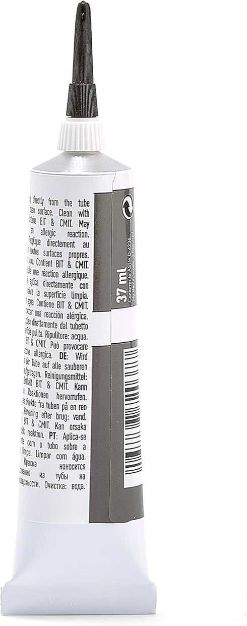 Pebeo Vitrail, Cerne Relief Dimensional Paint, 37 ml Tube with Nozzle - Imitation Lead, 1.25 Fl Oz (Pack of 1)...
